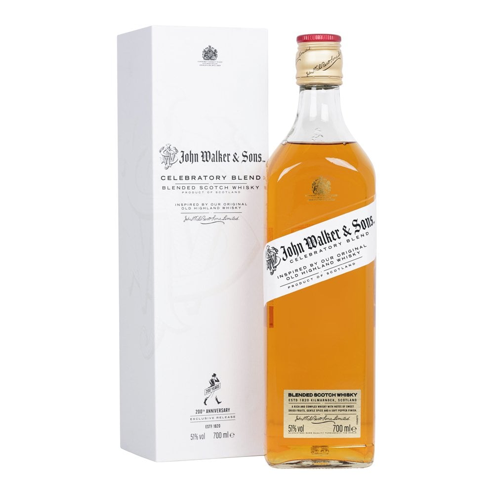 JOHNNIE WALKER & SONS 51%  200YEARS ANNIVERSARY  (700ml)