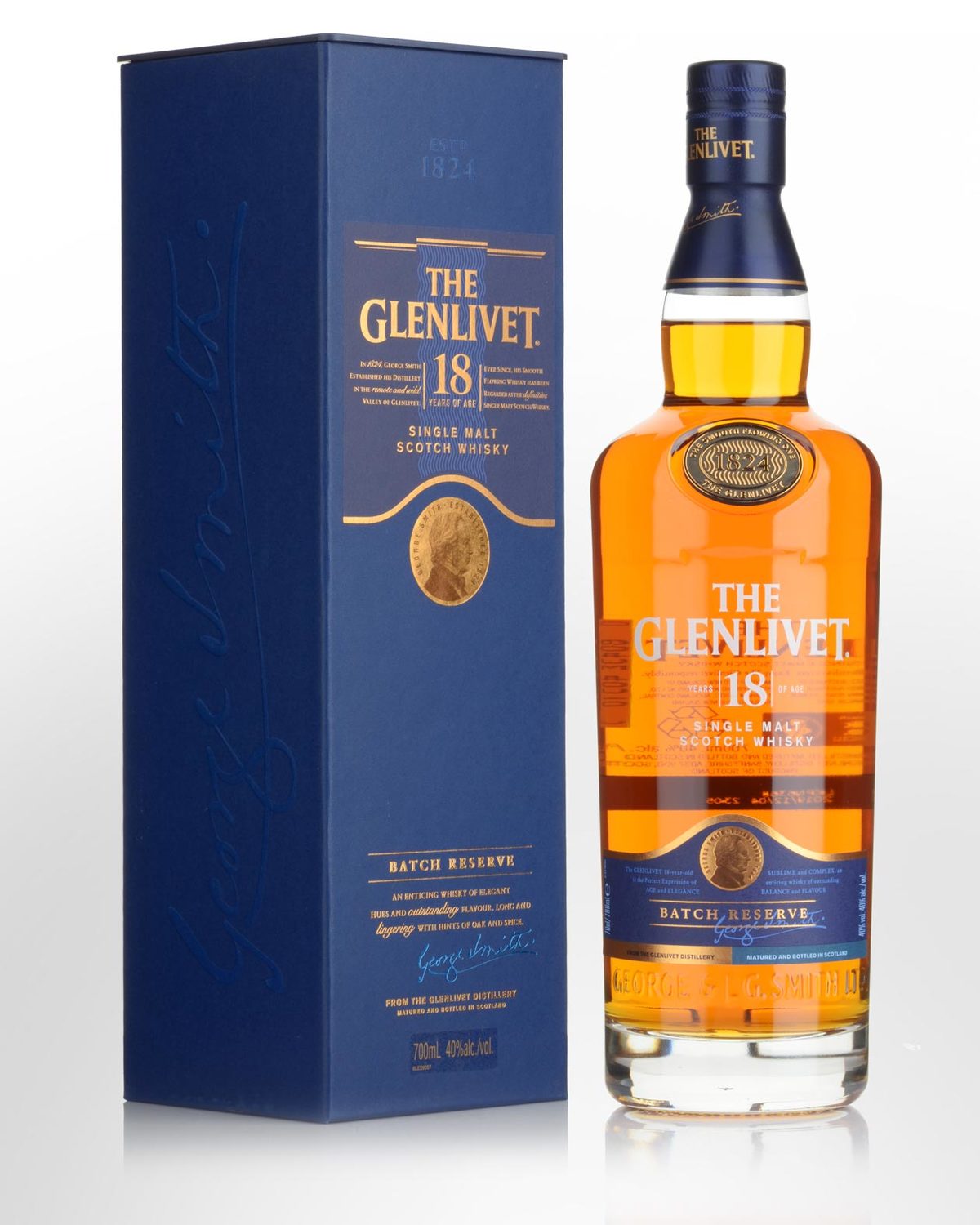 THE GLENLIVET 18YEARS (700ml) BATCH RESERVE
